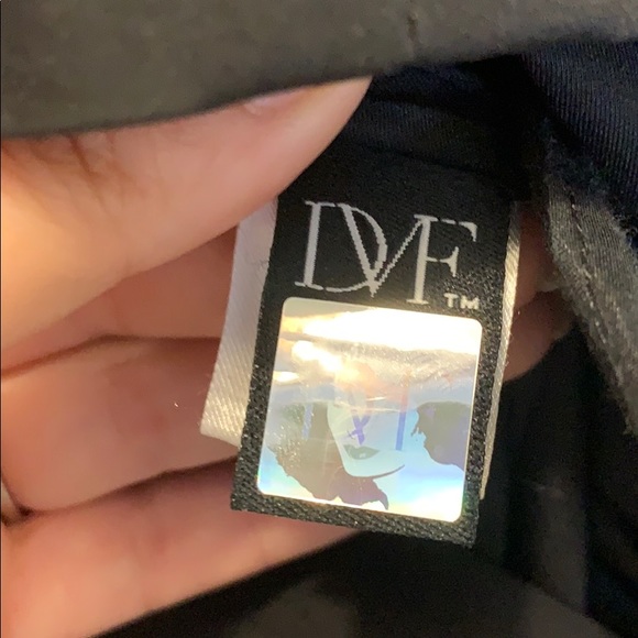 Diane Von Frustenberg - Black Designer Dress - Picture 9 of 10